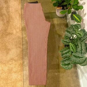 A New Day - Brown Plaid Skinny ankle pants